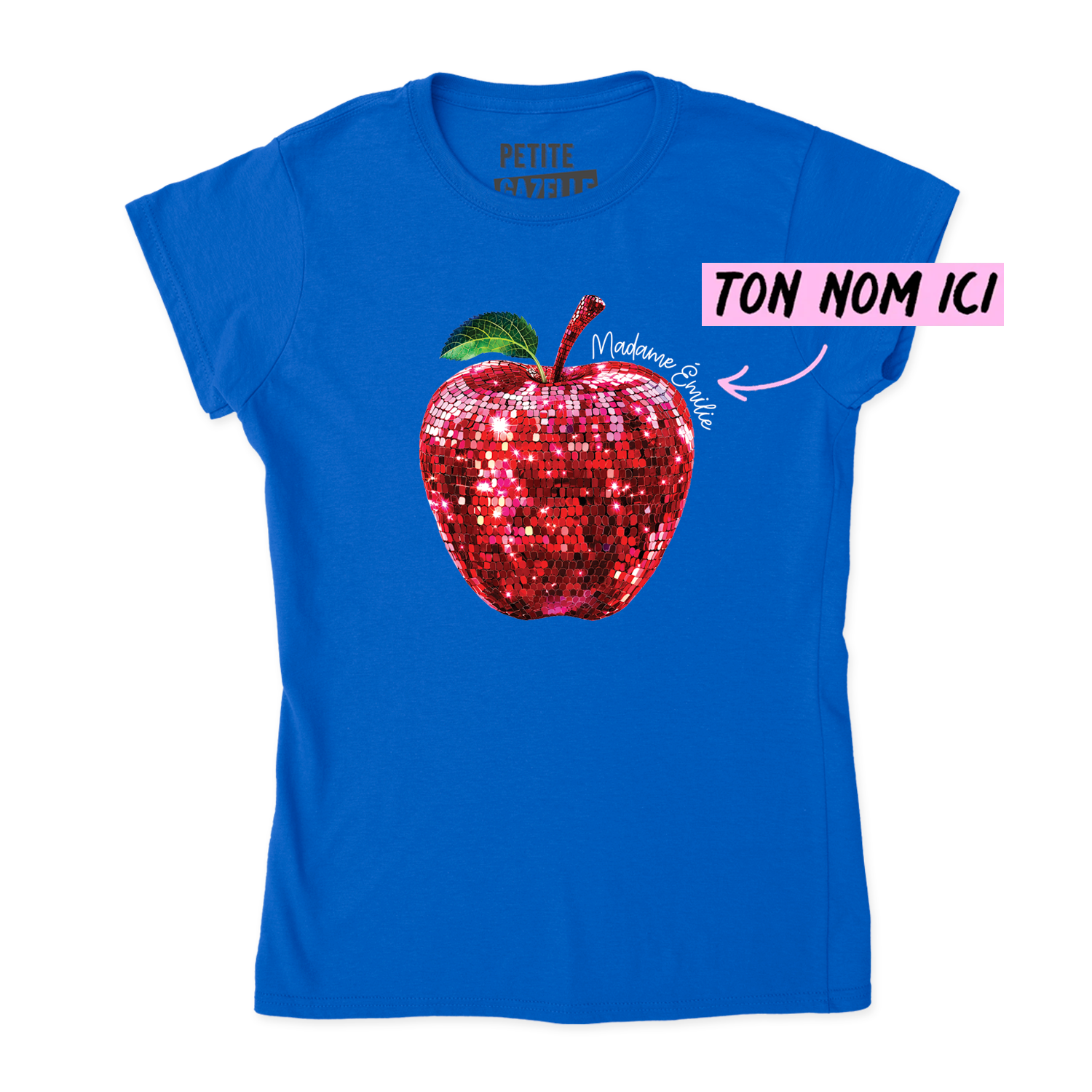 TSHIRT AJUSTÉ | Madame Pomme Disco