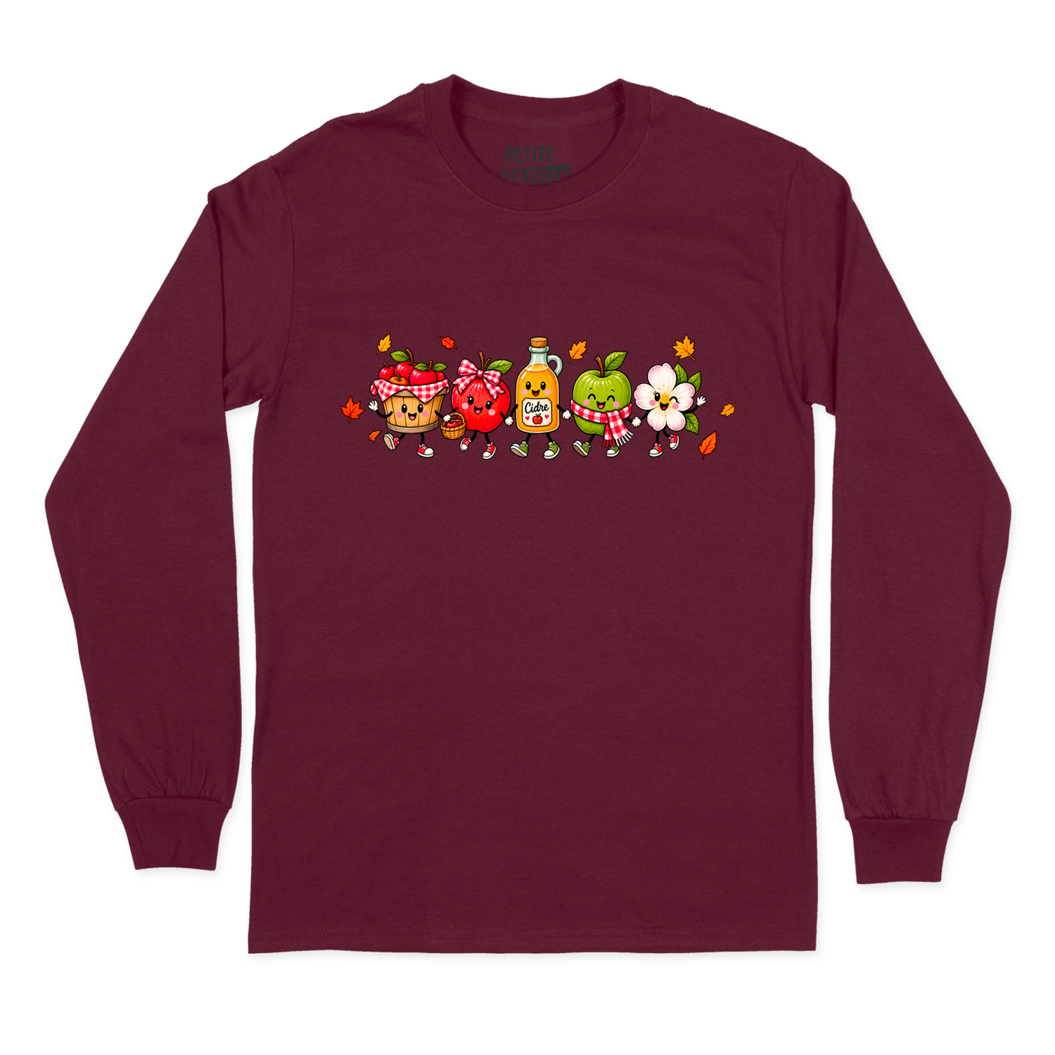 T-SHIRT À MANCHES LONGUES | Pommes