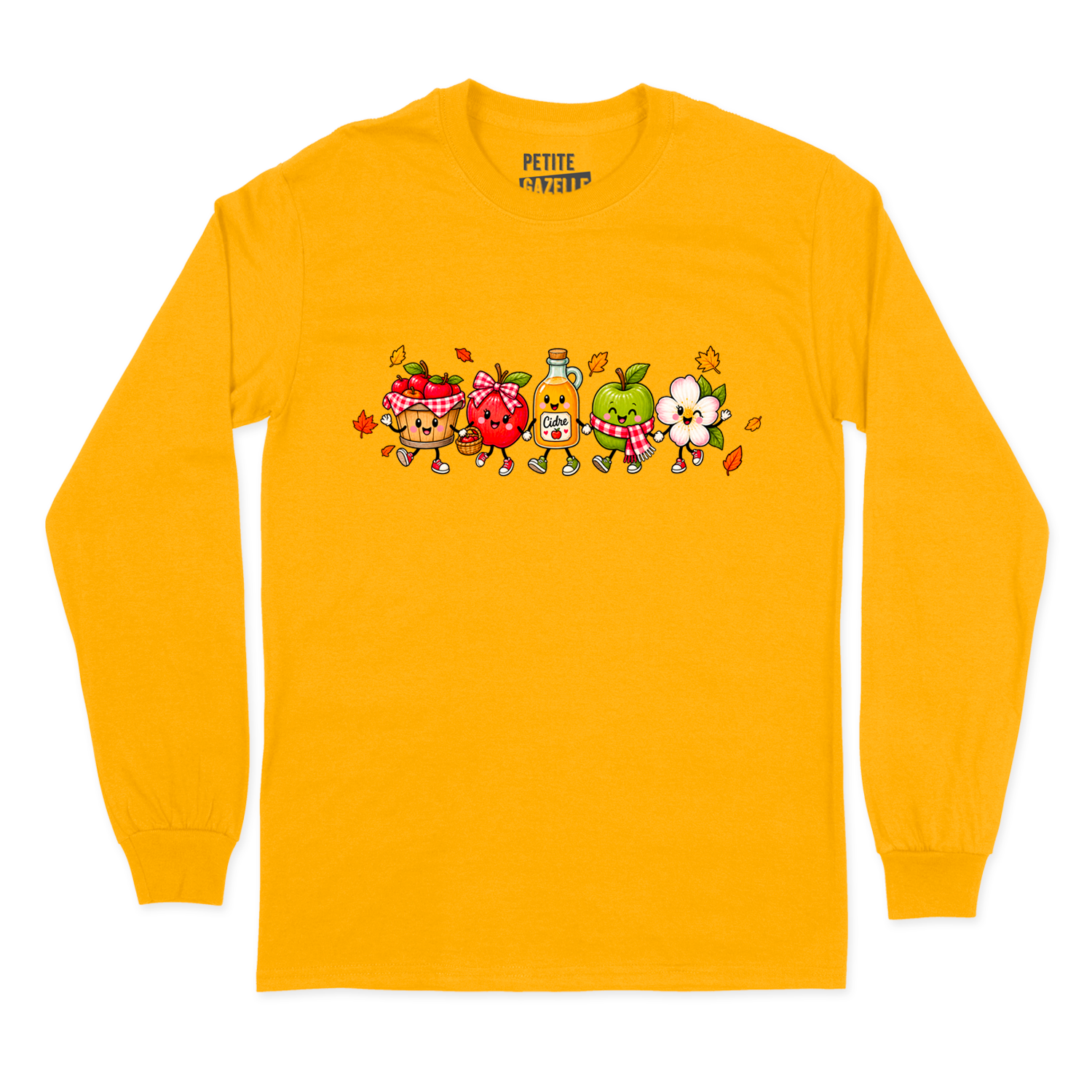 T-SHIRT À MANCHES LONGUES | Pommes