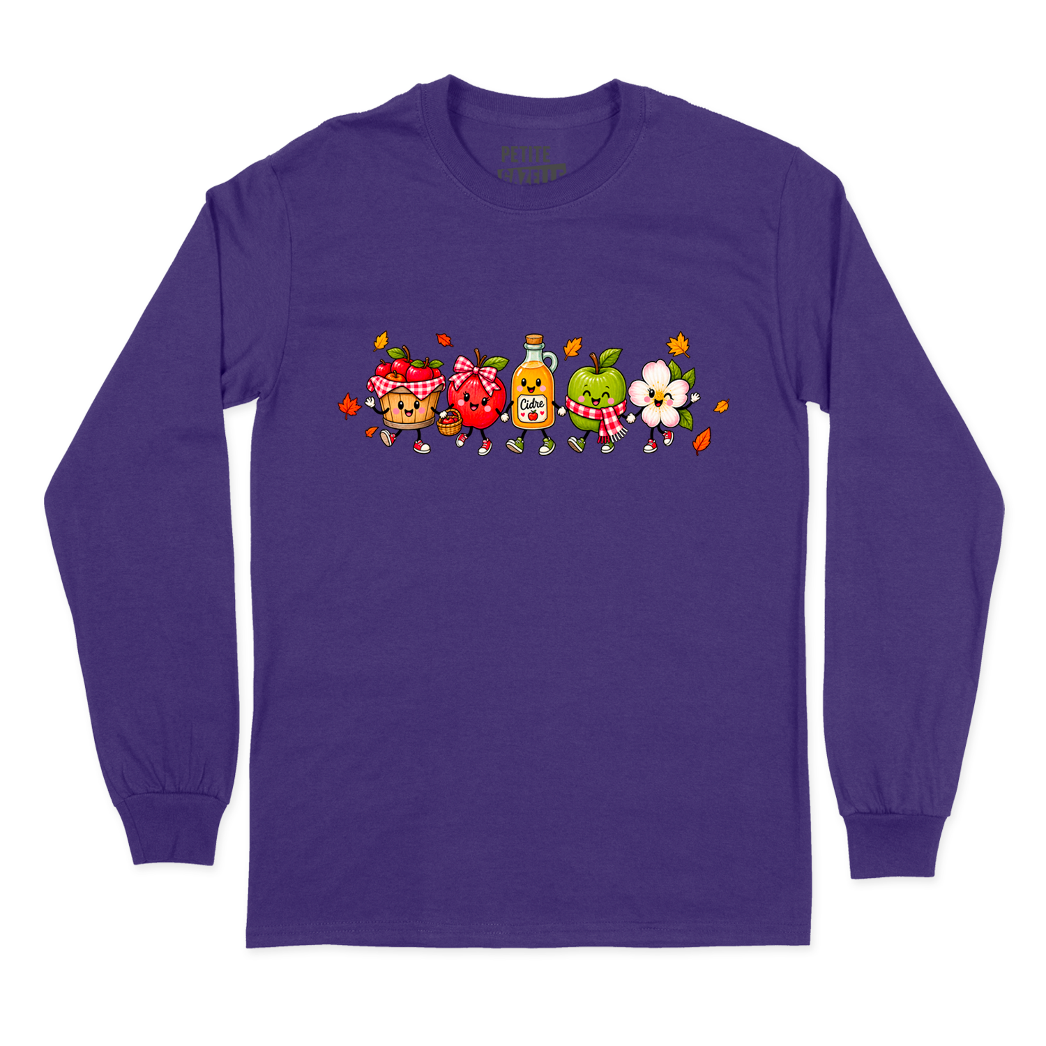 T-SHIRT À MANCHES LONGUES | Pommes