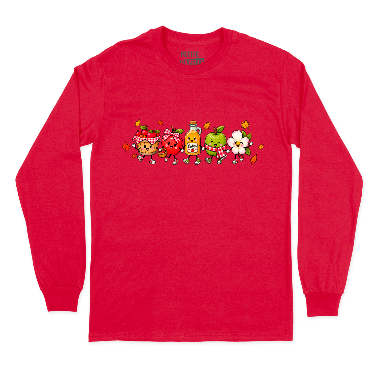 T-SHIRT À MANCHES LONGUES | Pommes