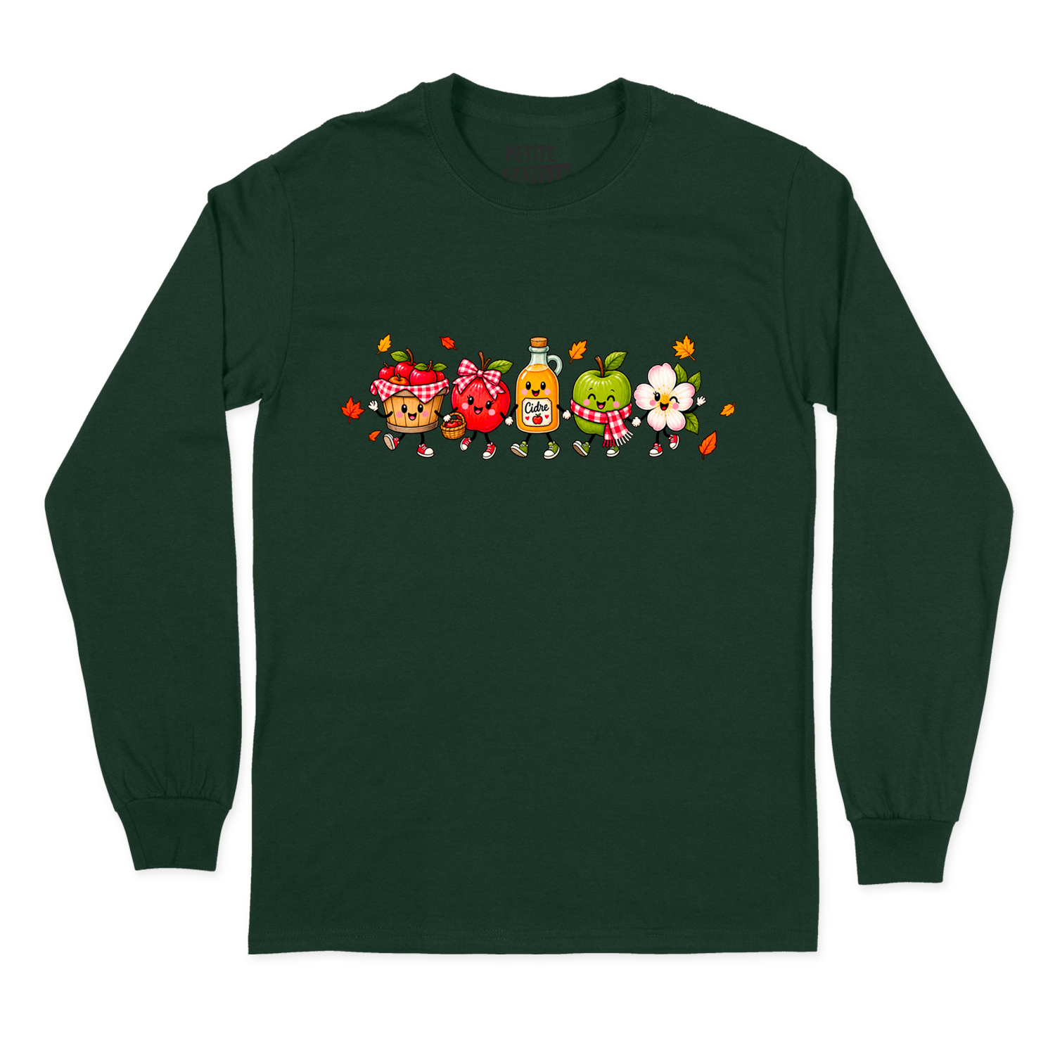 T-SHIRT À MANCHES LONGUES | Pommes