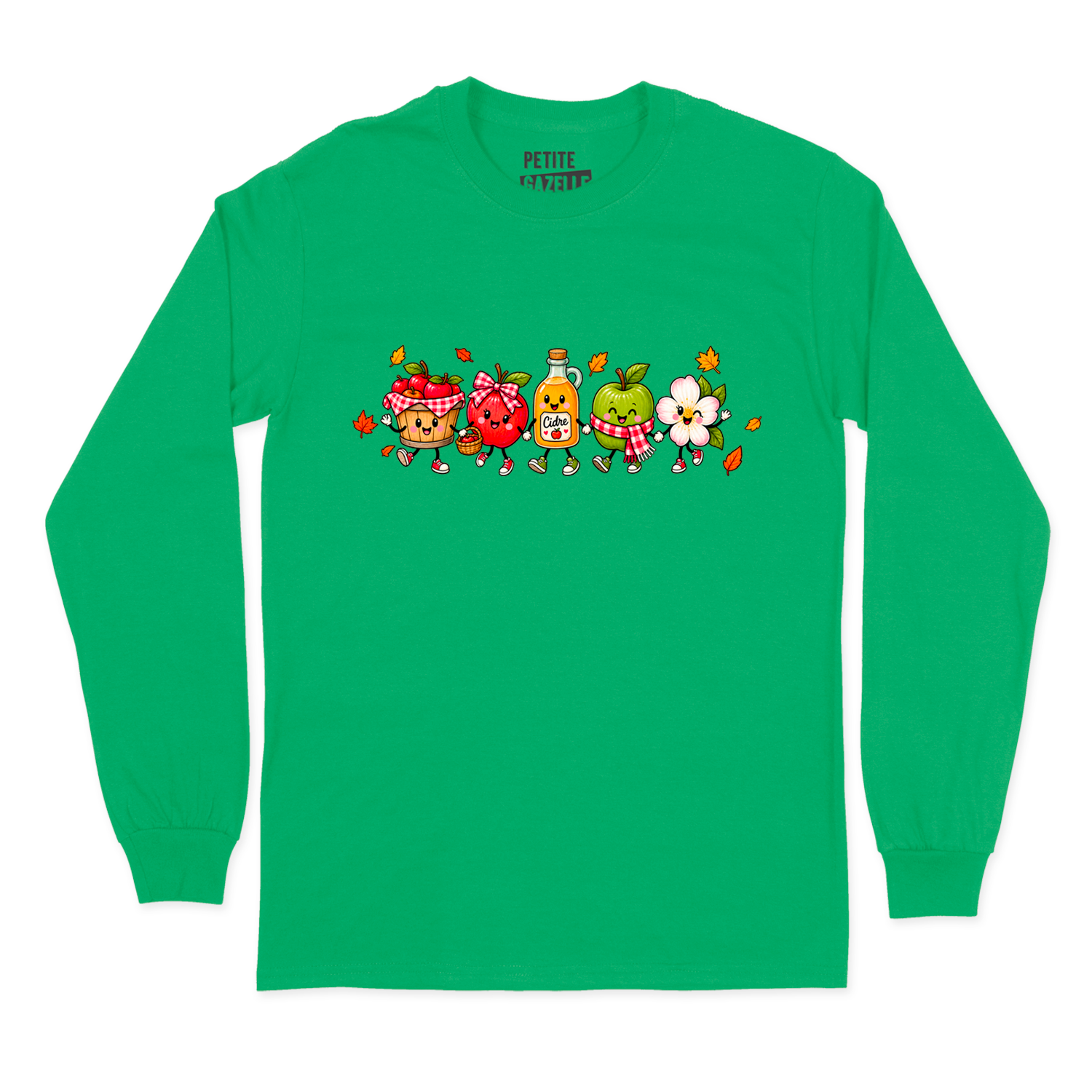 T-SHIRT À MANCHES LONGUES | Pommes