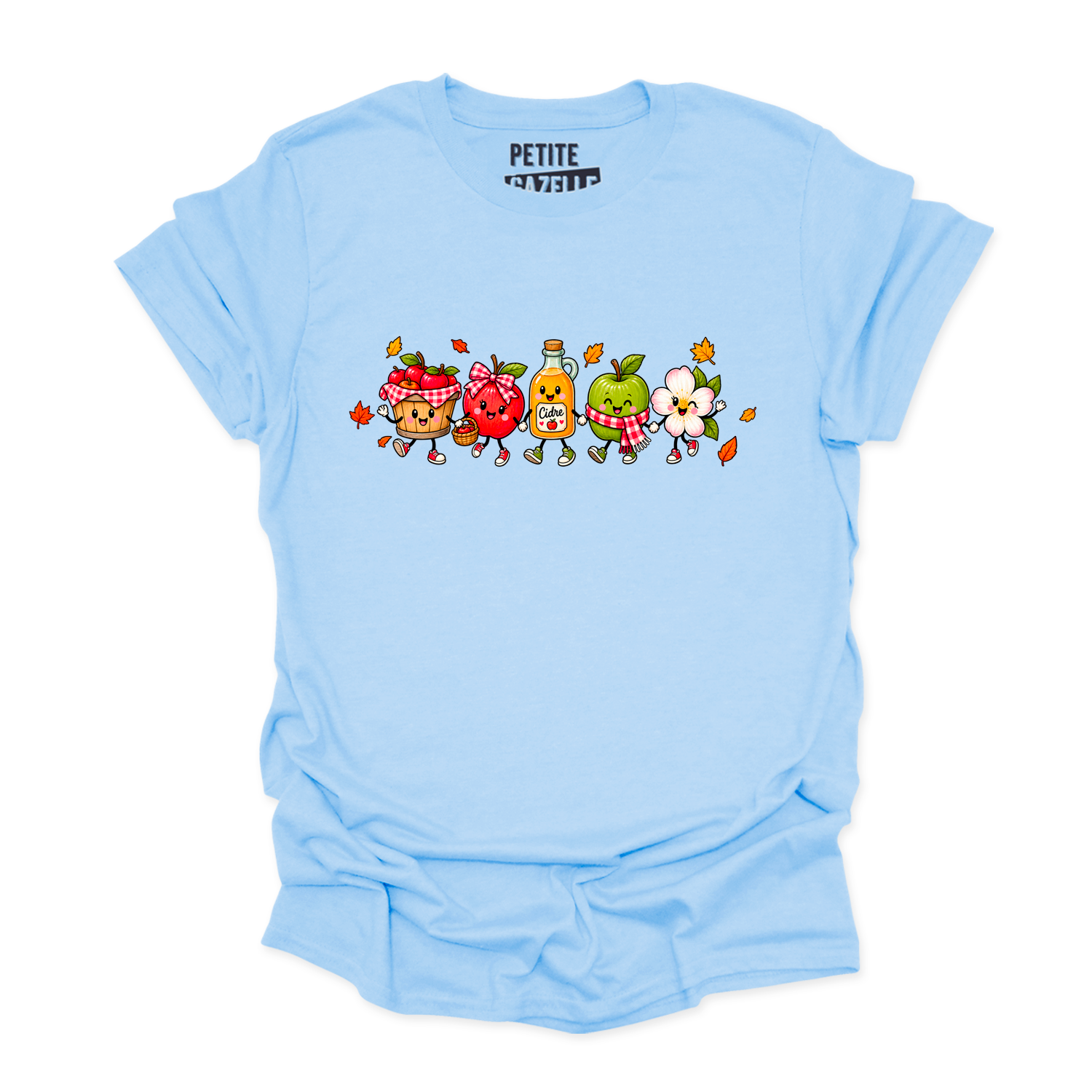 T-SHIRT COL ROND | Pommes
