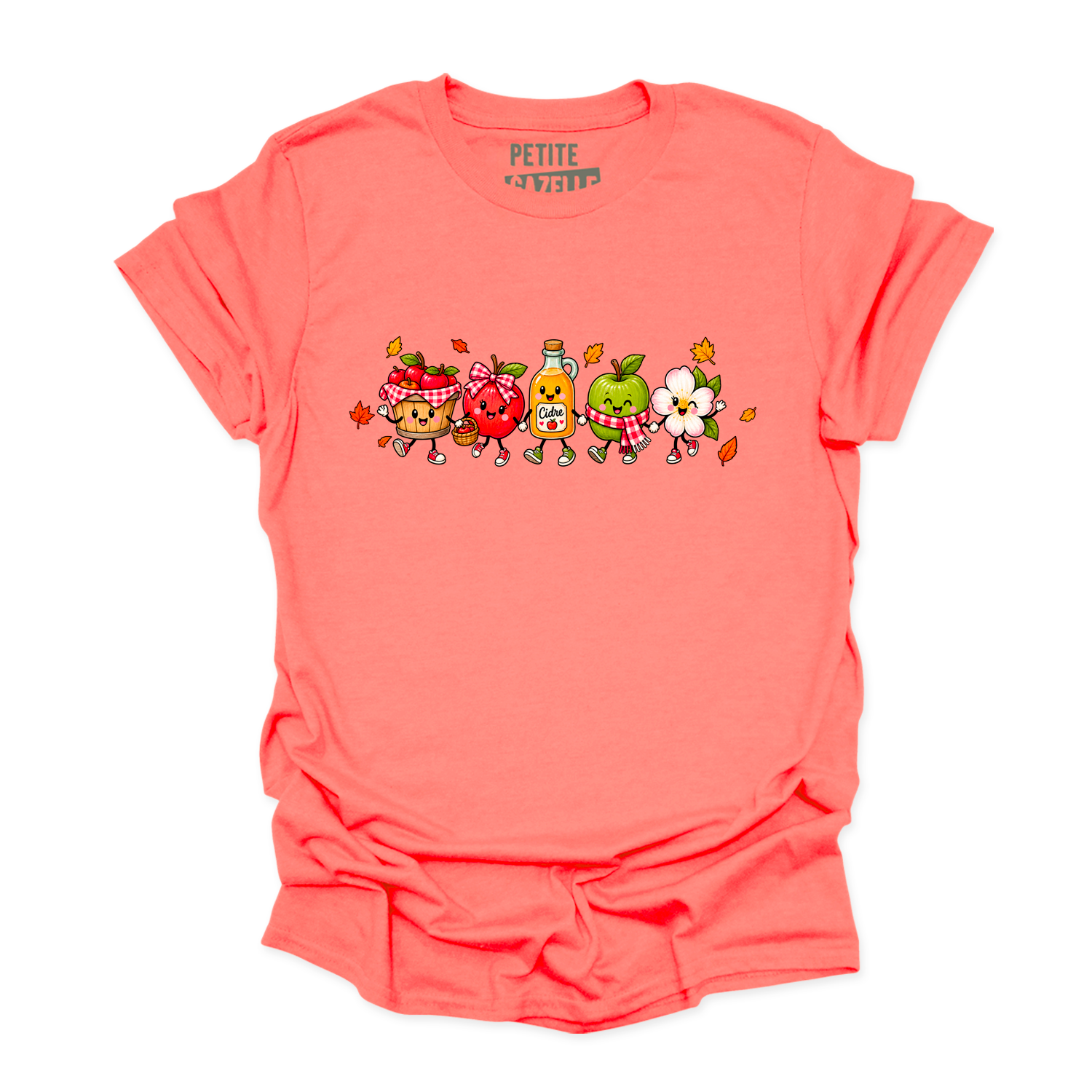T-SHIRT COL ROND | Pommes
