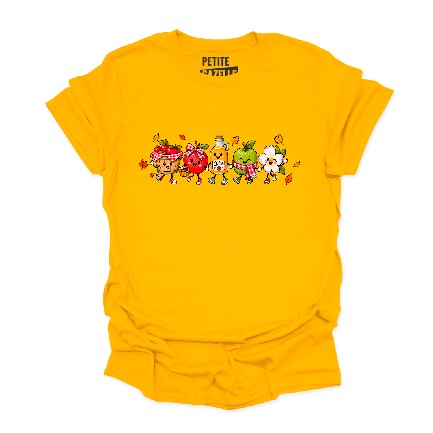 T-SHIRT COL ROND | Pommes