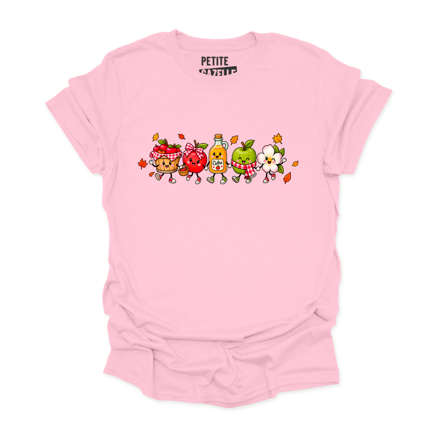 T-SHIRT COL ROND | Pommes