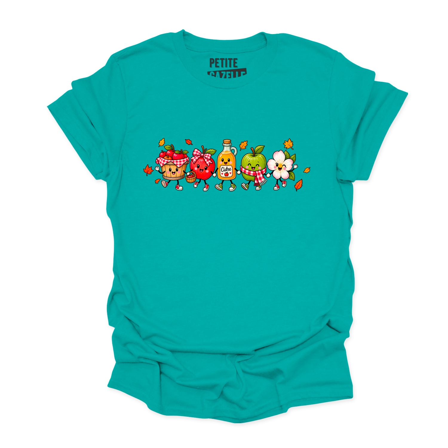 T-SHIRT COL ROND | Pommes