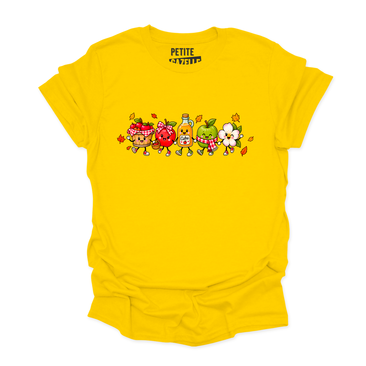 T-SHIRT COL ROND | Pommes