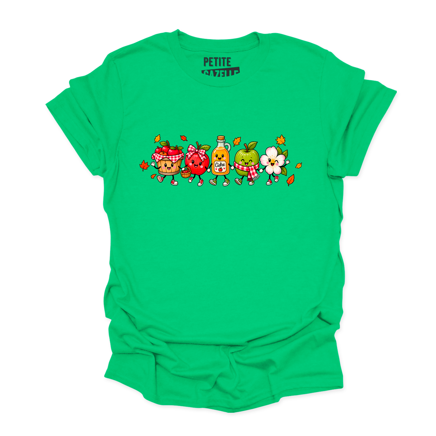 T-SHIRT COL ROND | Pommes