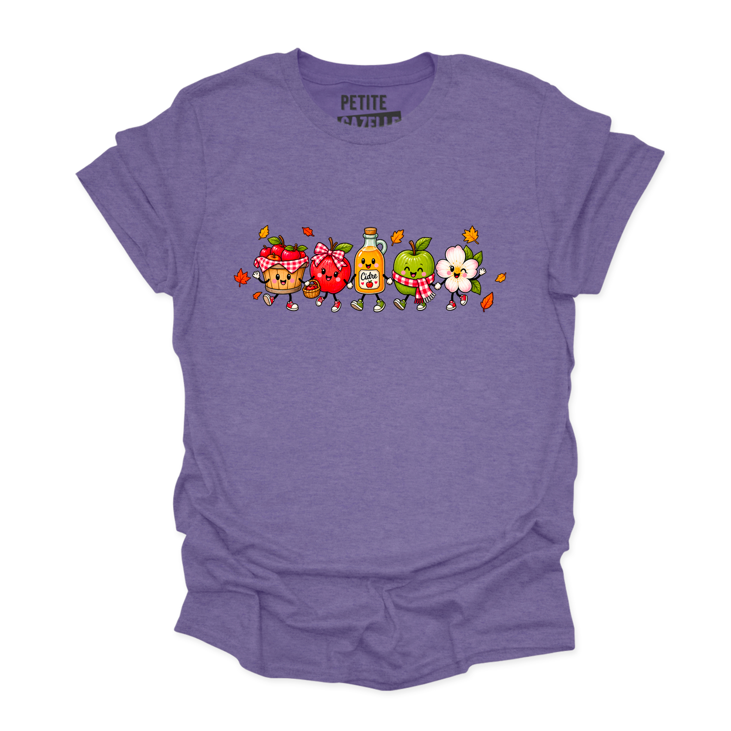 T-SHIRT COL ROND | Pommes