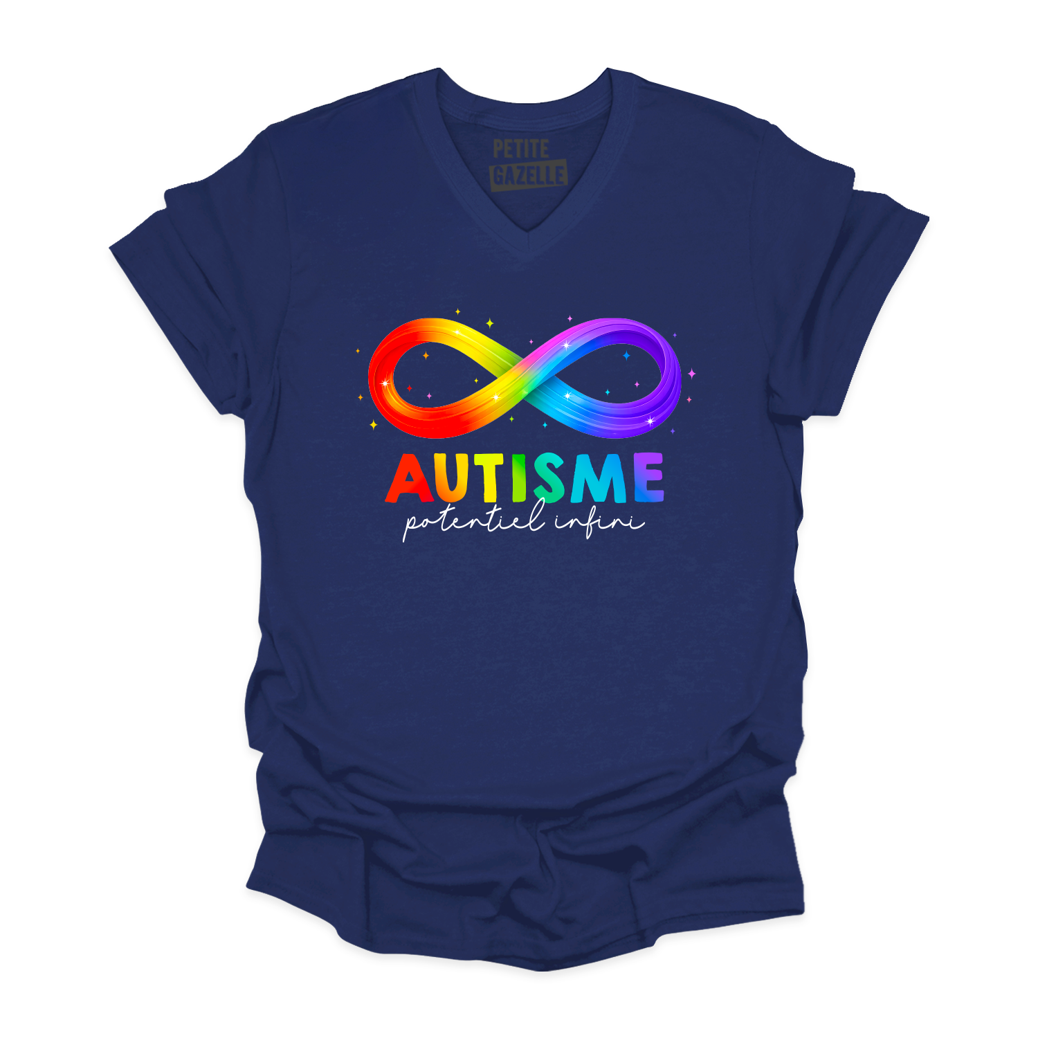 TSHIRT COL en V | Potentiel Infini