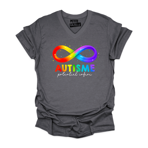 TSHIRT COL en V | Potentiel Infini