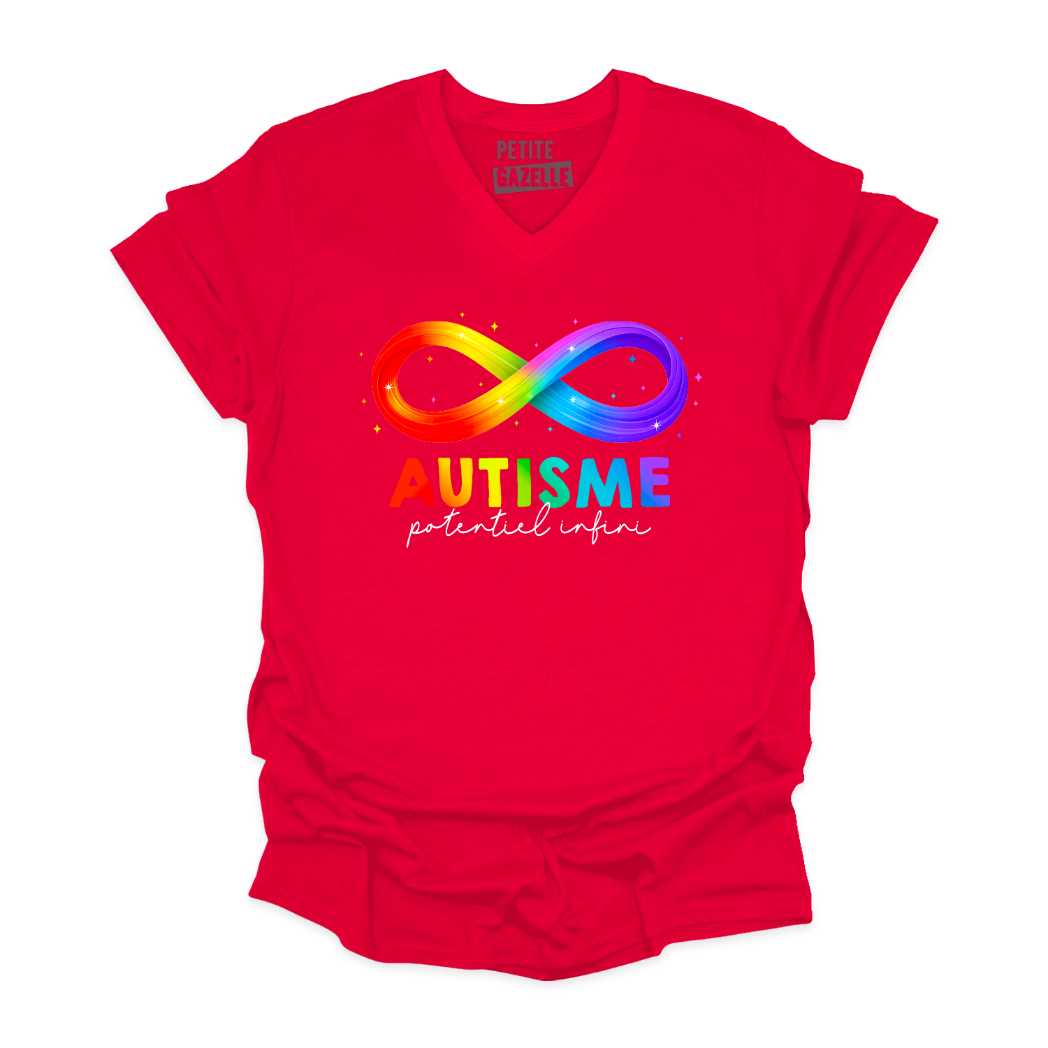 TSHIRT COL en V | Potentiel Infini