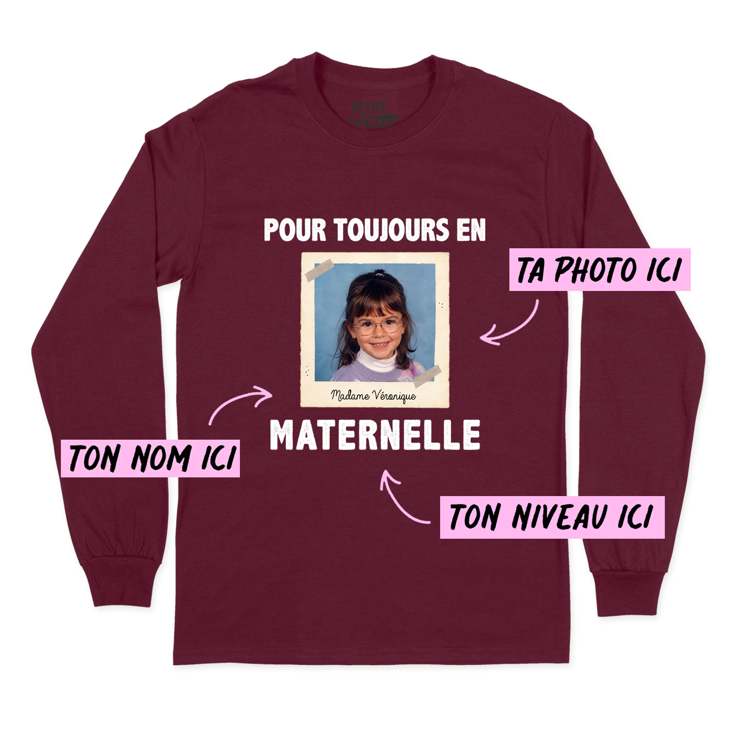 T-SHIRT À MANCHES LONGUES | Pour toujours