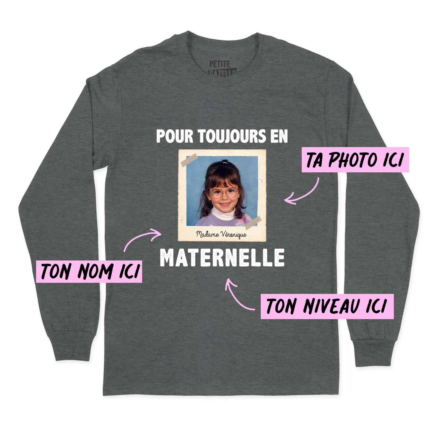 T-SHIRT À MANCHES LONGUES | Pour toujours