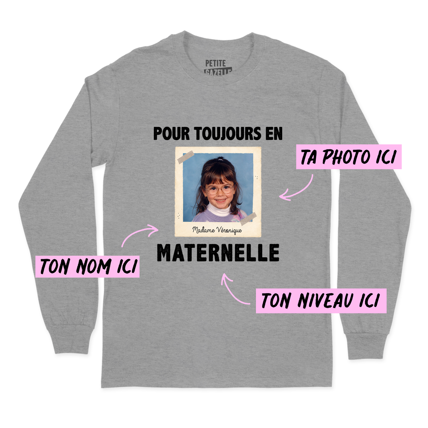 T-SHIRT À MANCHES LONGUES | Pour toujours