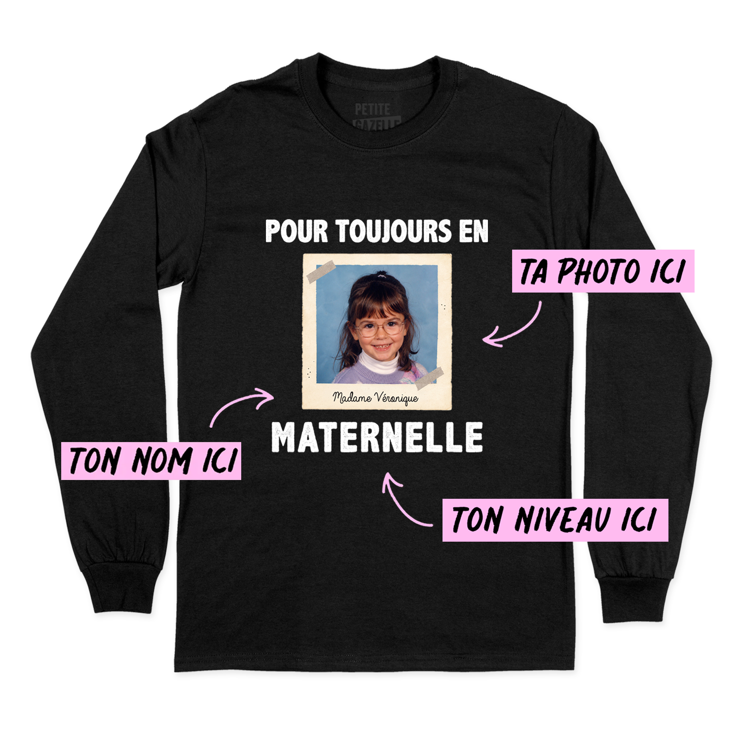 T-SHIRT À MANCHES LONGUES | Pour toujours