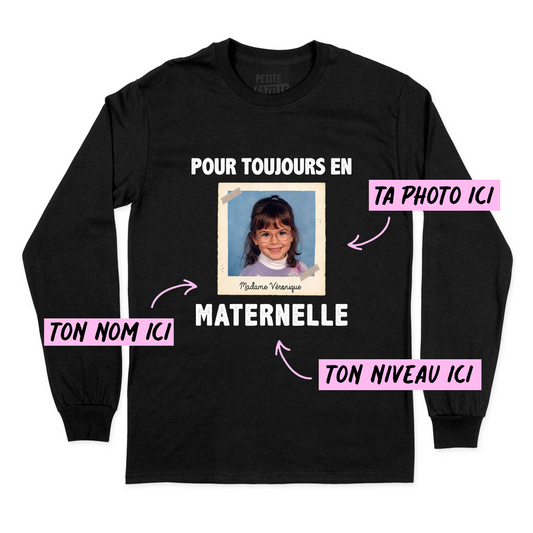 T-SHIRT À MANCHES LONGUES | Pour toujours