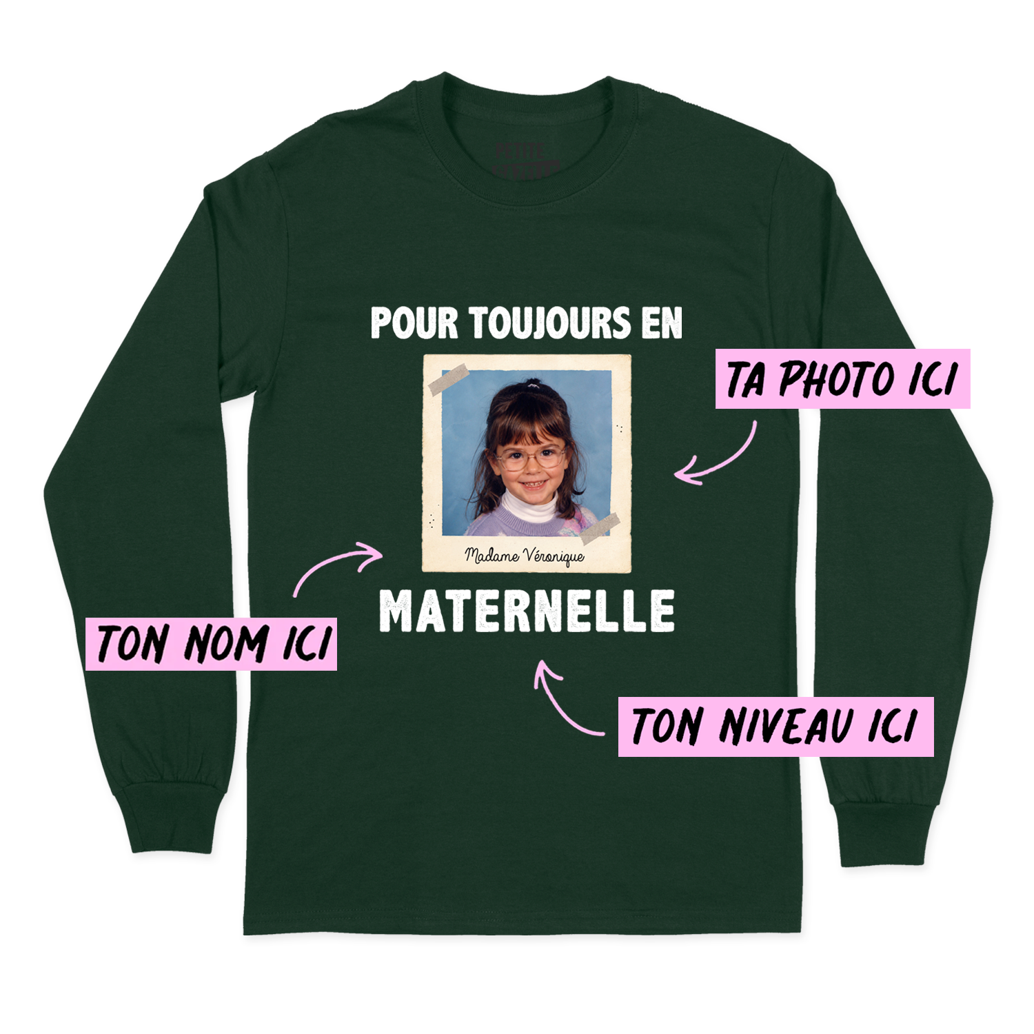 T-SHIRT À MANCHES LONGUES | Pour toujours