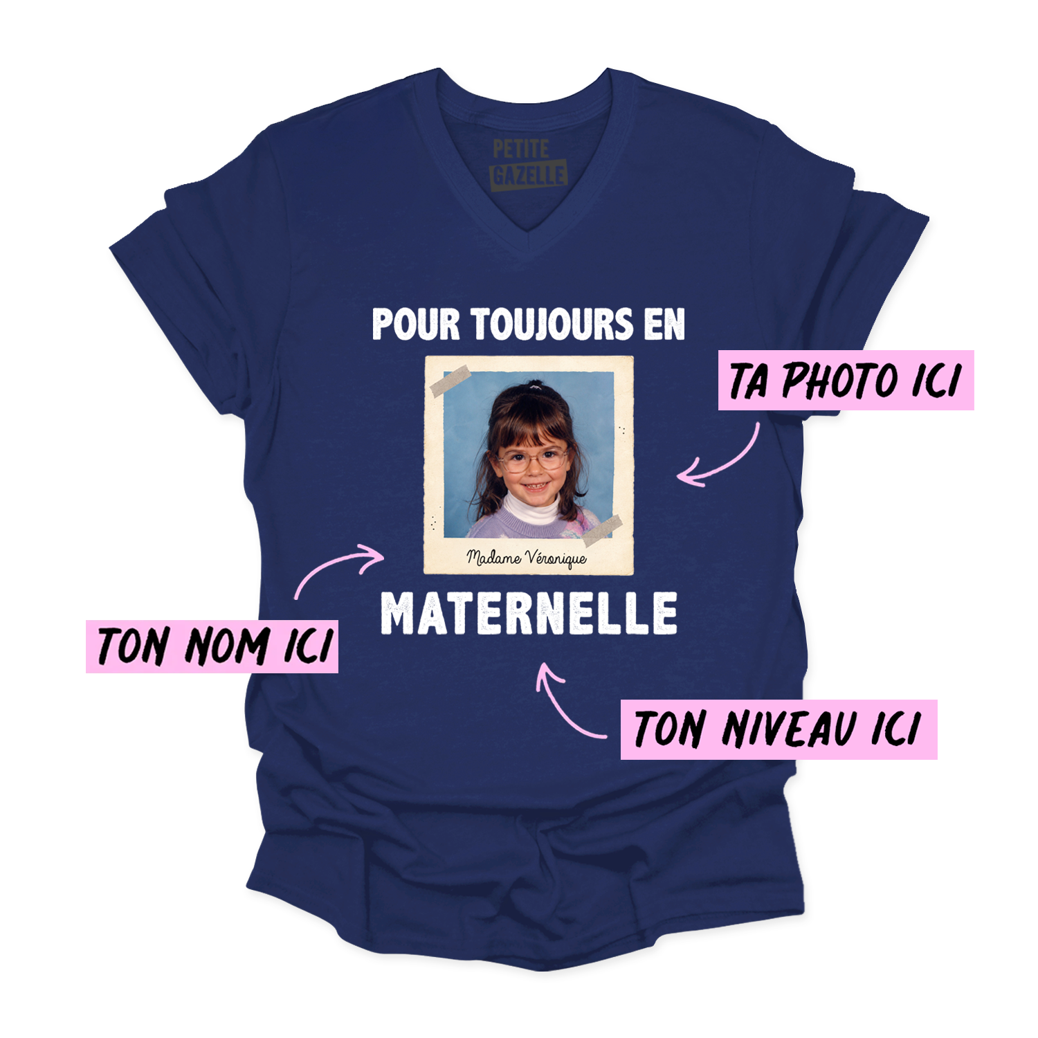 TSHIRT COL en V | Pour toujours