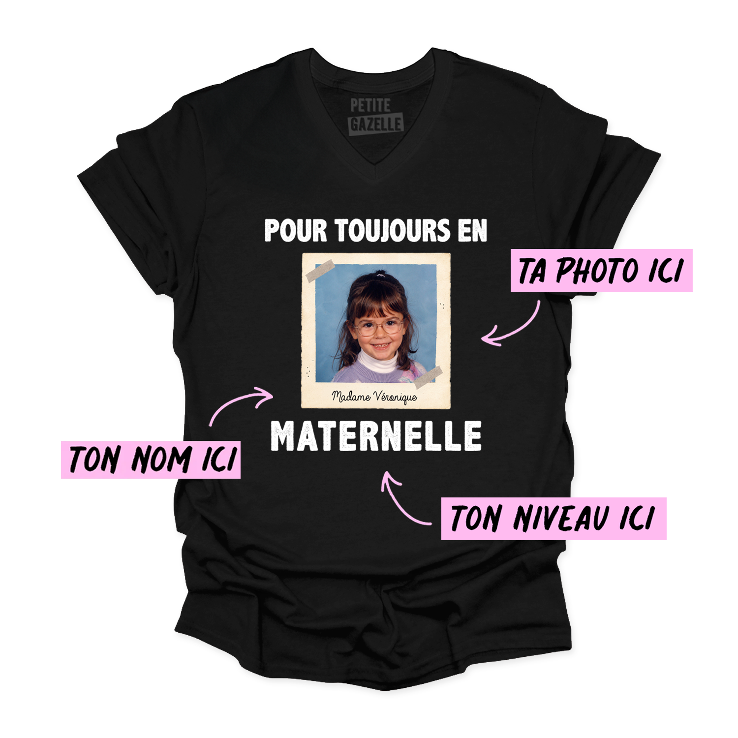 TSHIRT COL en V | Pour toujours