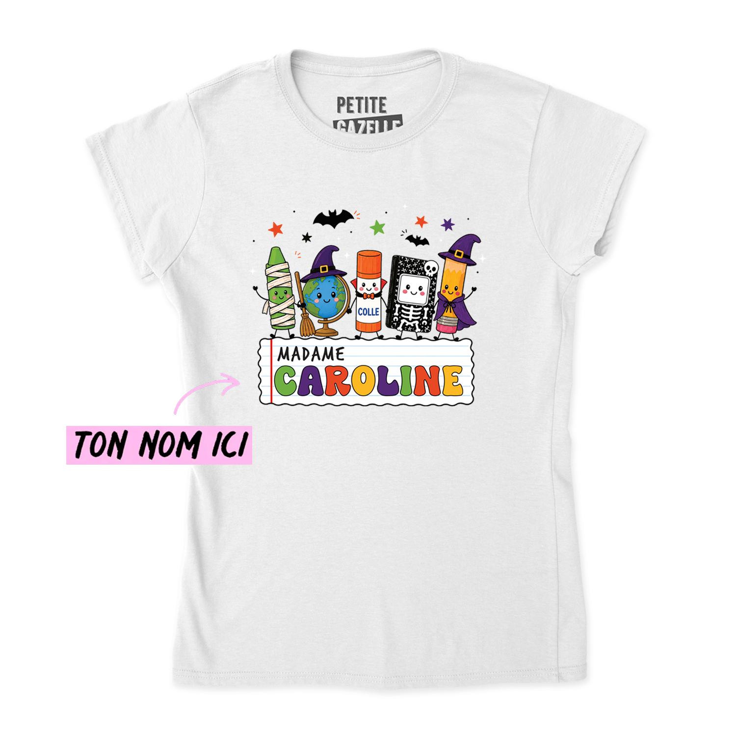 TSHIRT AJUSTÉ | Prof Halloween