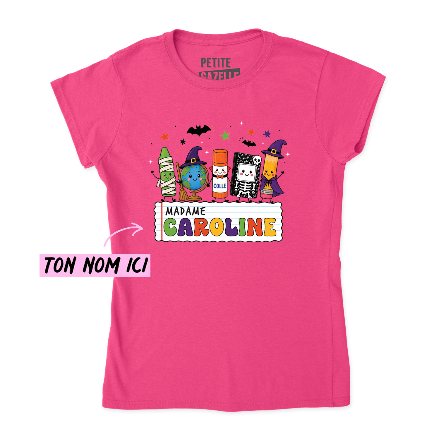 TSHIRT AJUSTÉ | Prof Halloween