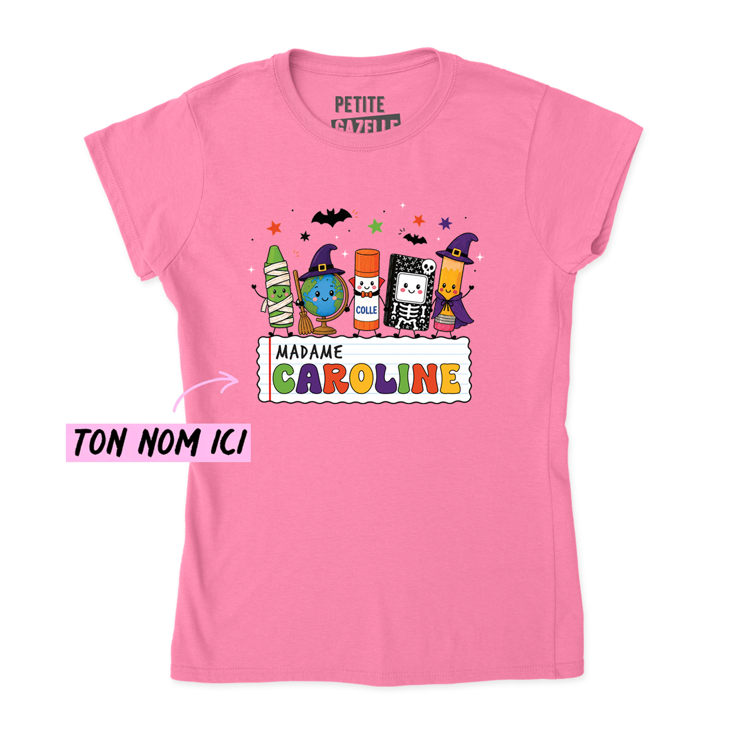 TSHIRT AJUSTÉ | Prof Halloween