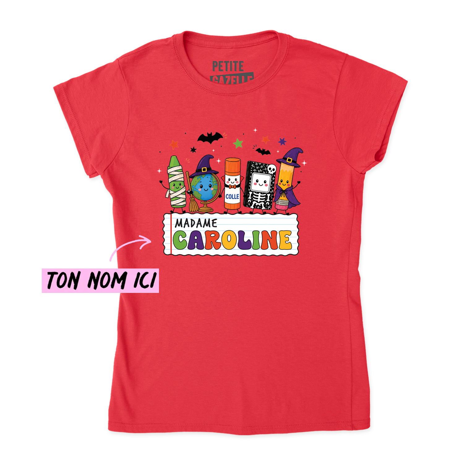 TSHIRT AJUSTÉ | Prof Halloween
