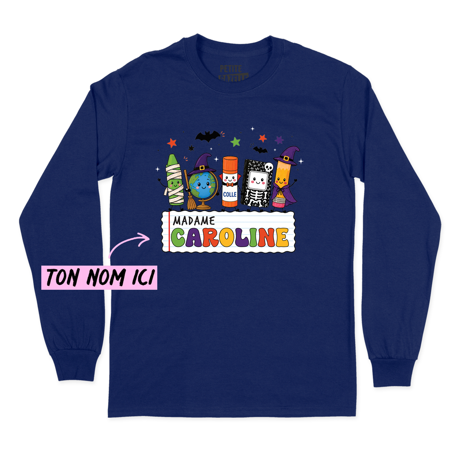 T-SHIRT À MANCHES LONGUES | Prof Halloween