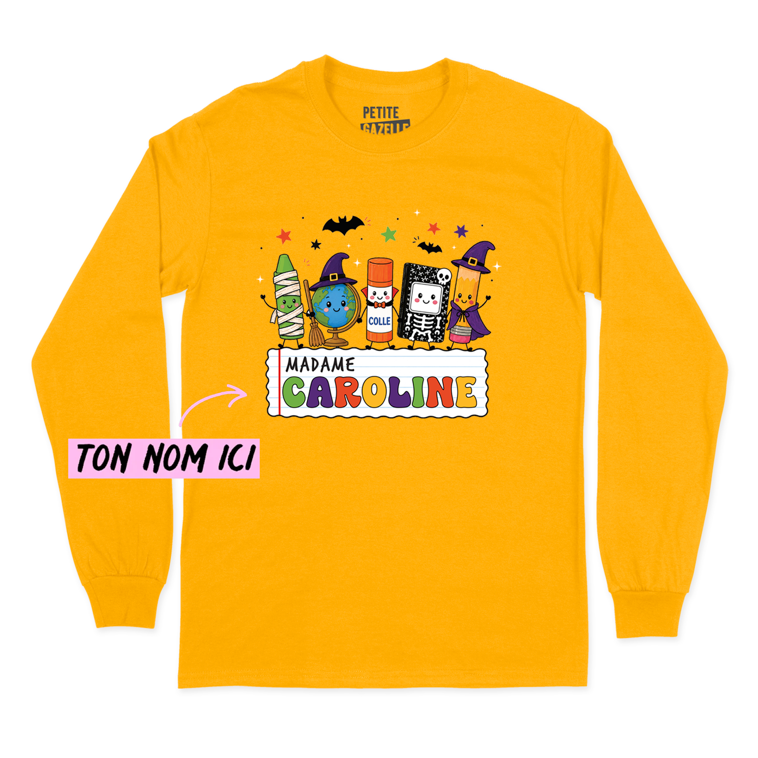T-SHIRT À MANCHES LONGUES | Prof Halloween