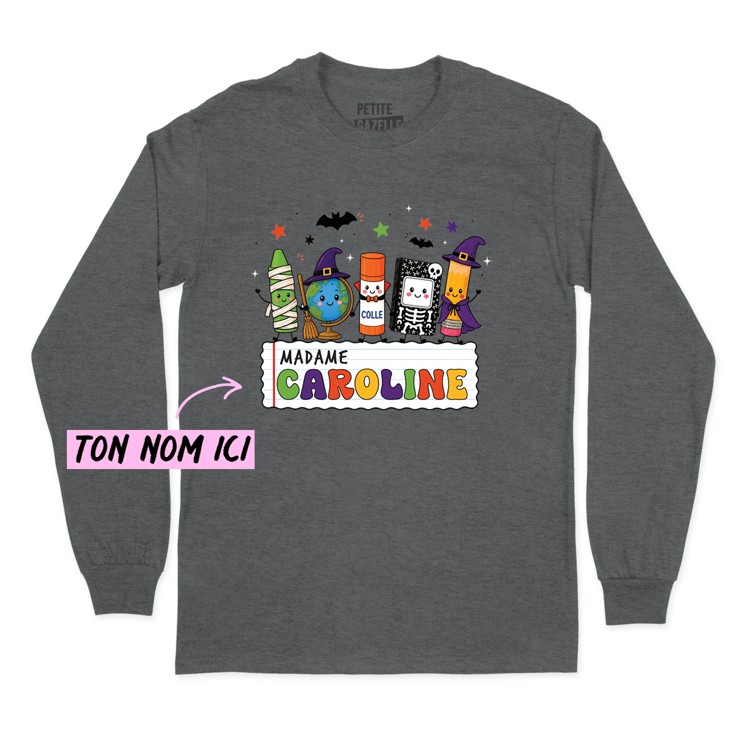 T-SHIRT À MANCHES LONGUES | Prof Halloween