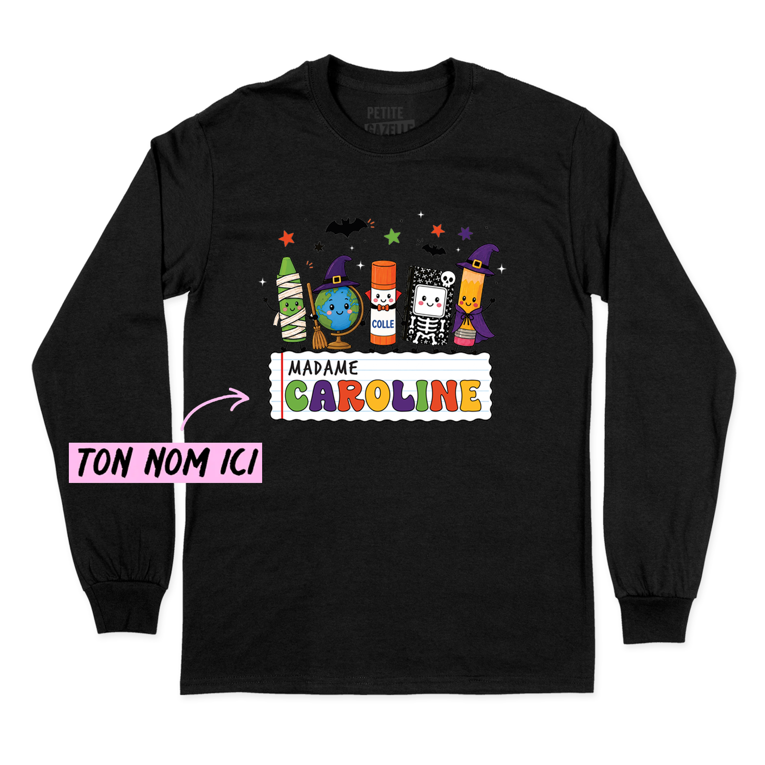 T-SHIRT À MANCHES LONGUES | Prof Halloween