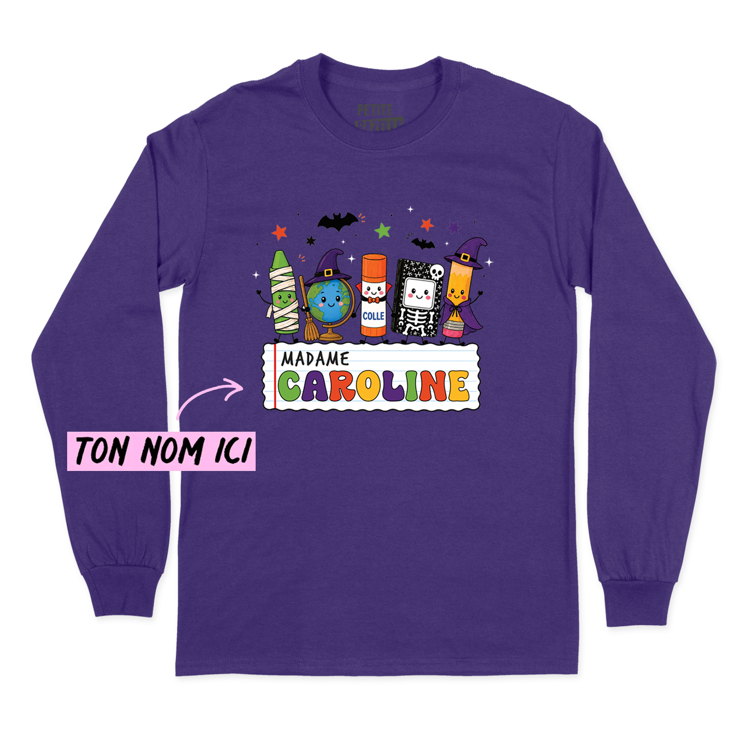 T-SHIRT À MANCHES LONGUES | Prof Halloween