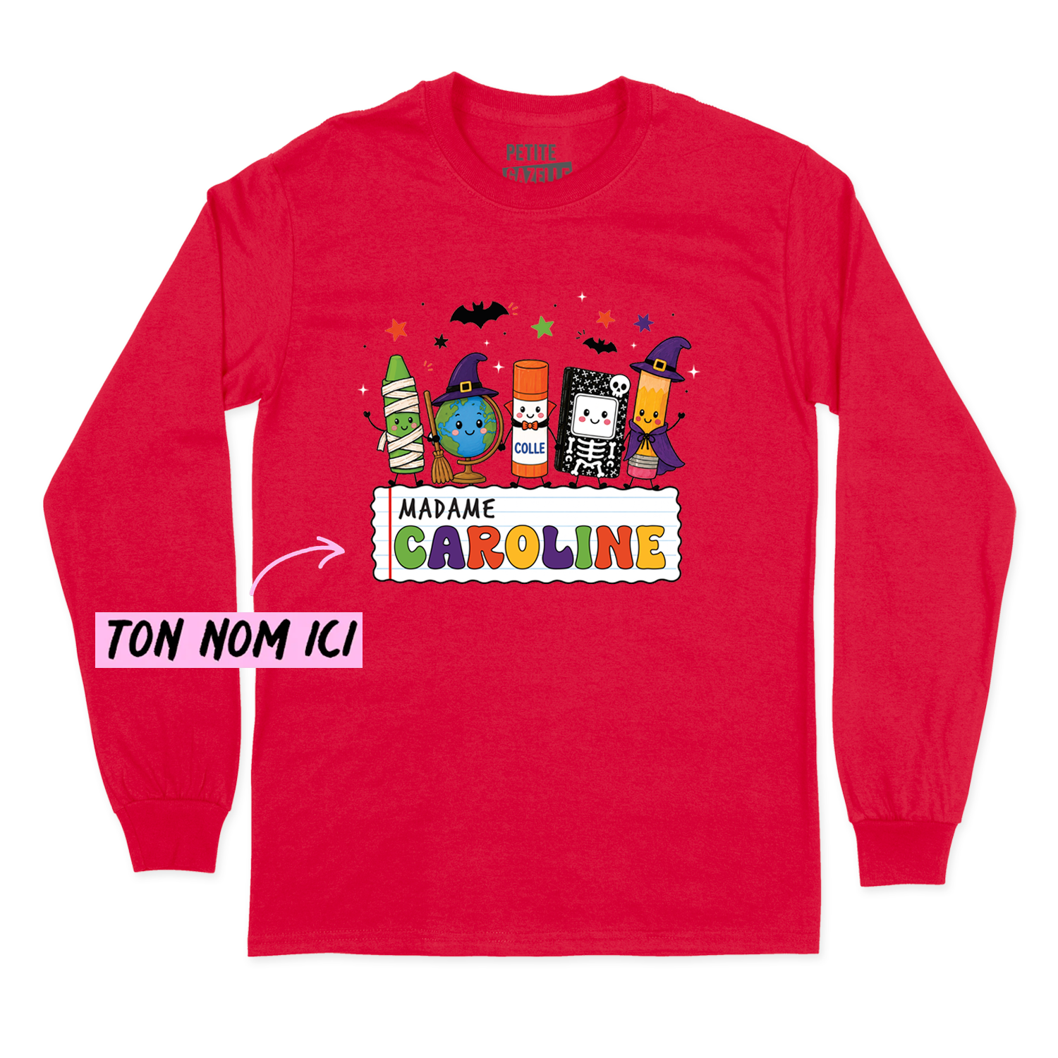 T-SHIRT À MANCHES LONGUES | Prof Halloween