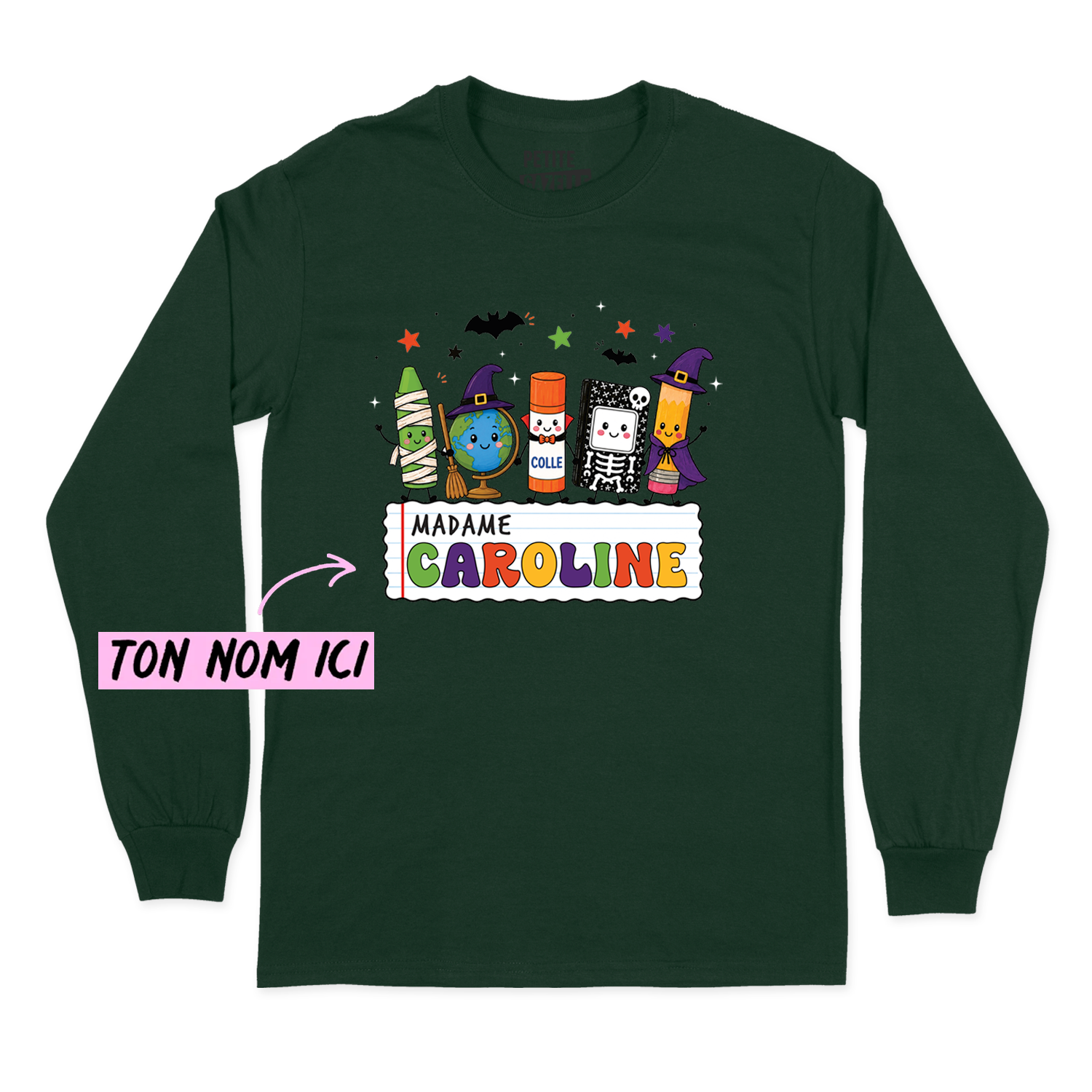 T-SHIRT À MANCHES LONGUES | Prof Halloween