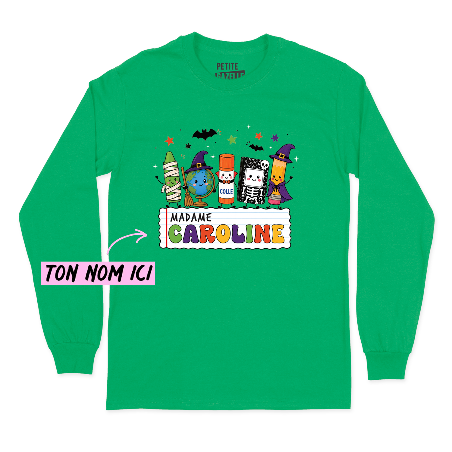 T-SHIRT À MANCHES LONGUES | Prof Halloween