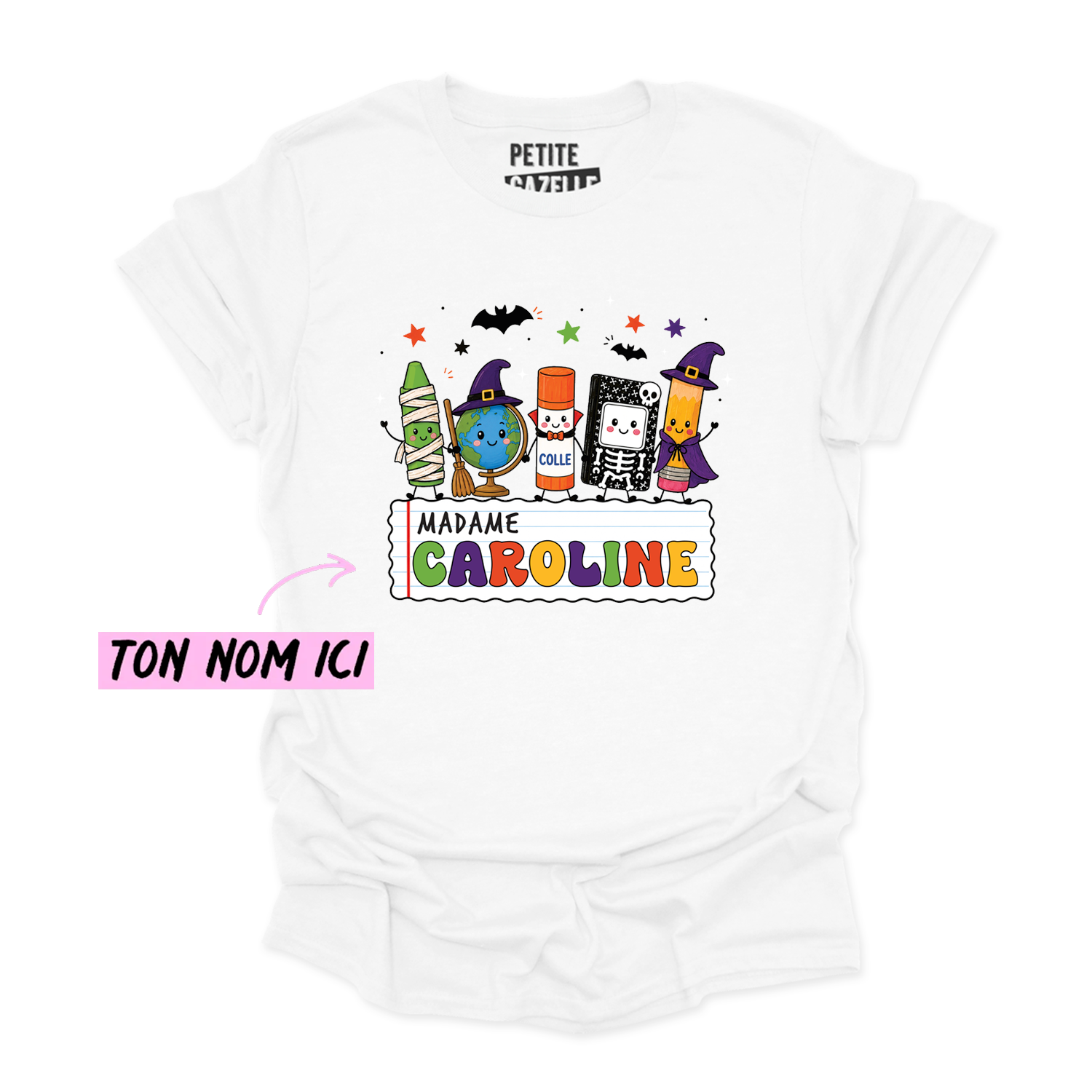 T-SHIRT COL ROND | Prof Halloween