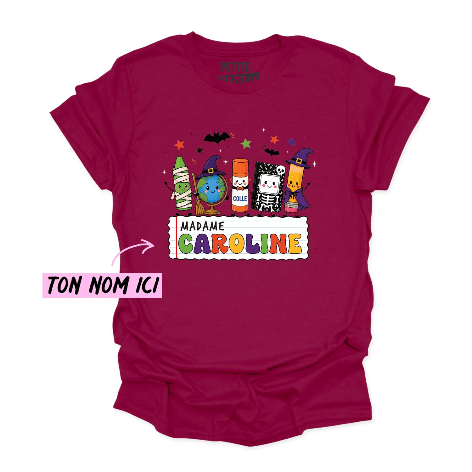T-SHIRT COL ROND | Prof Halloween