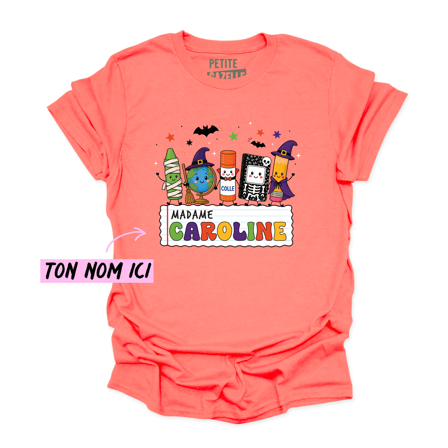 T-SHIRT COL ROND | Prof Halloween