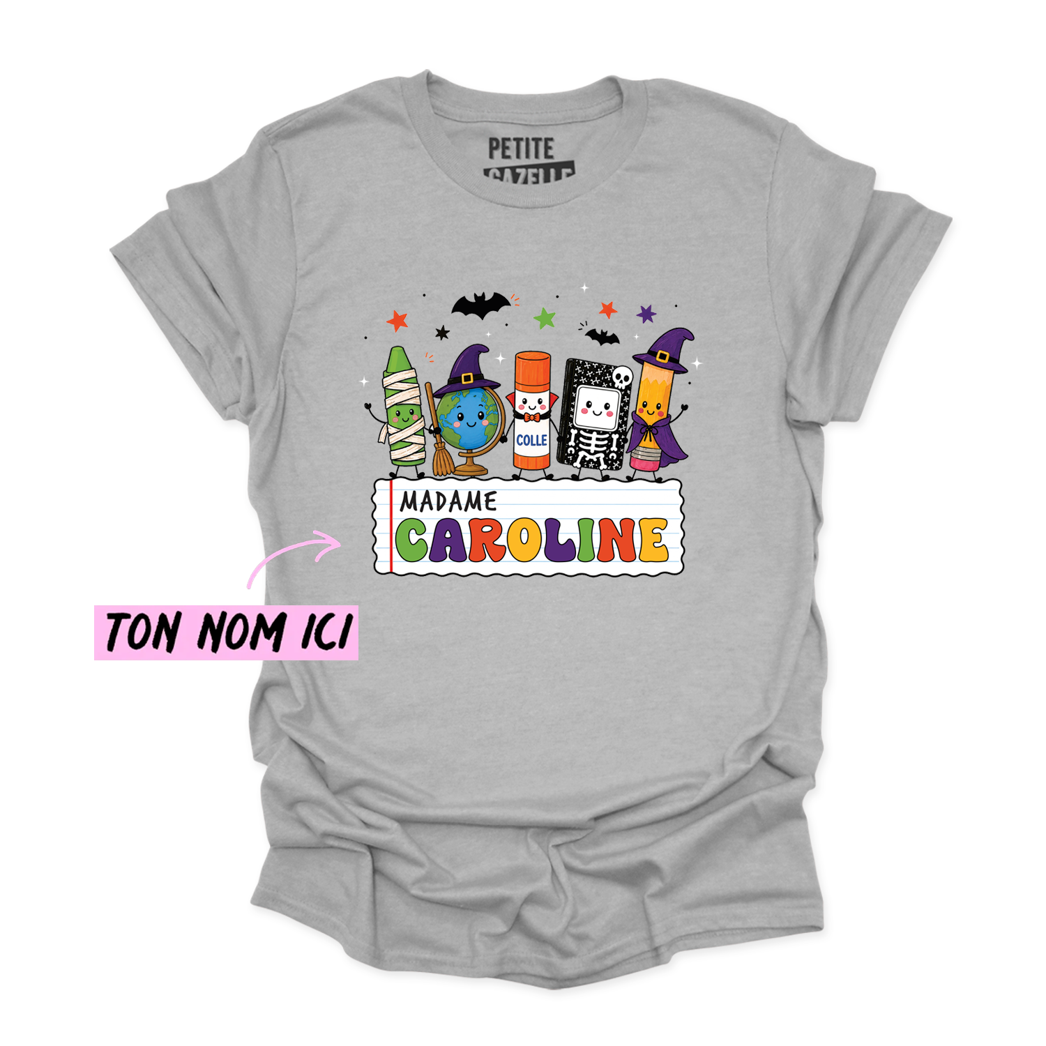 T-SHIRT COL ROND | Prof Halloween