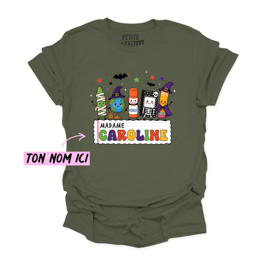 T-SHIRT COL ROND | Prof Halloween