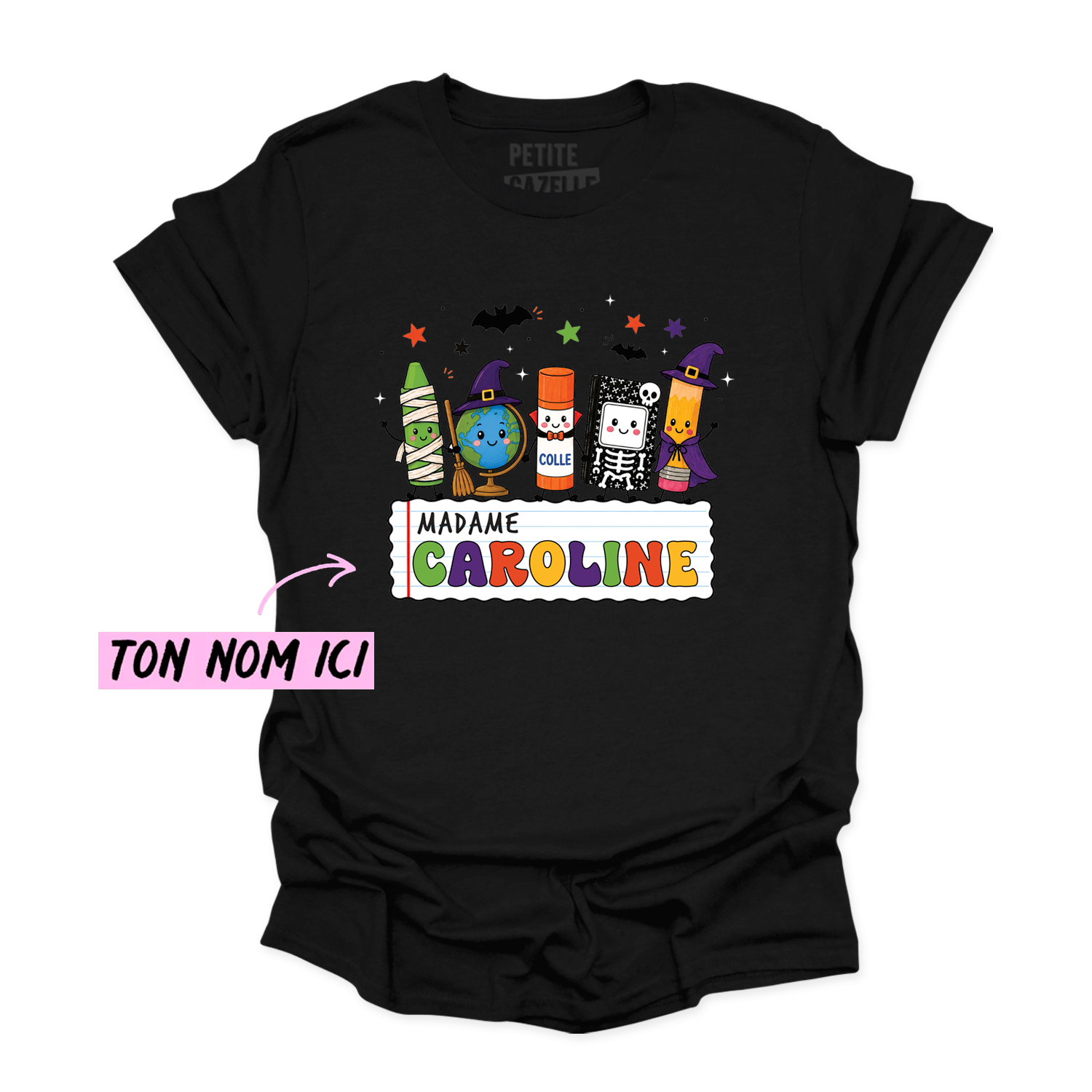 T-SHIRT COL ROND | Prof Halloween