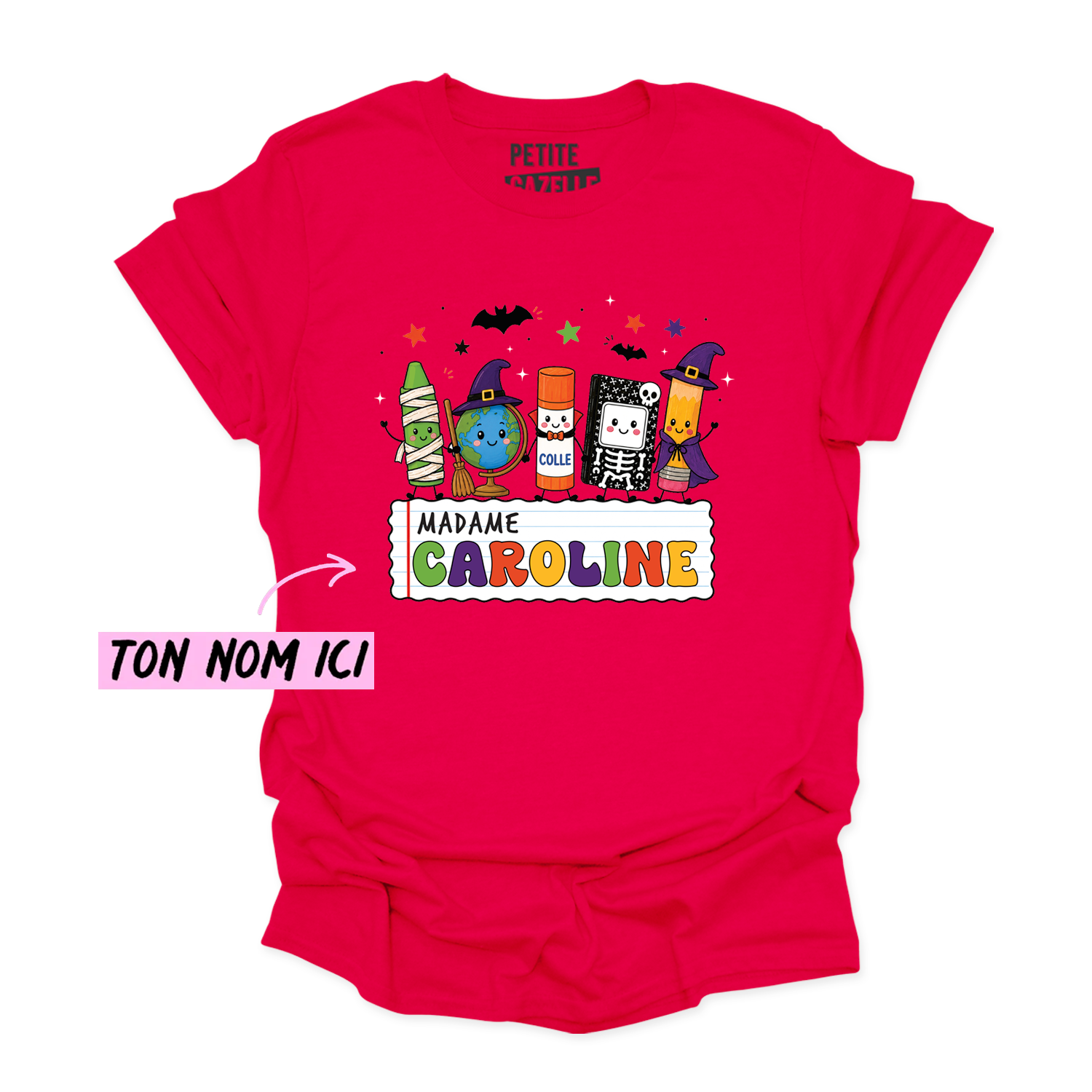 T-SHIRT COL ROND | Prof Halloween