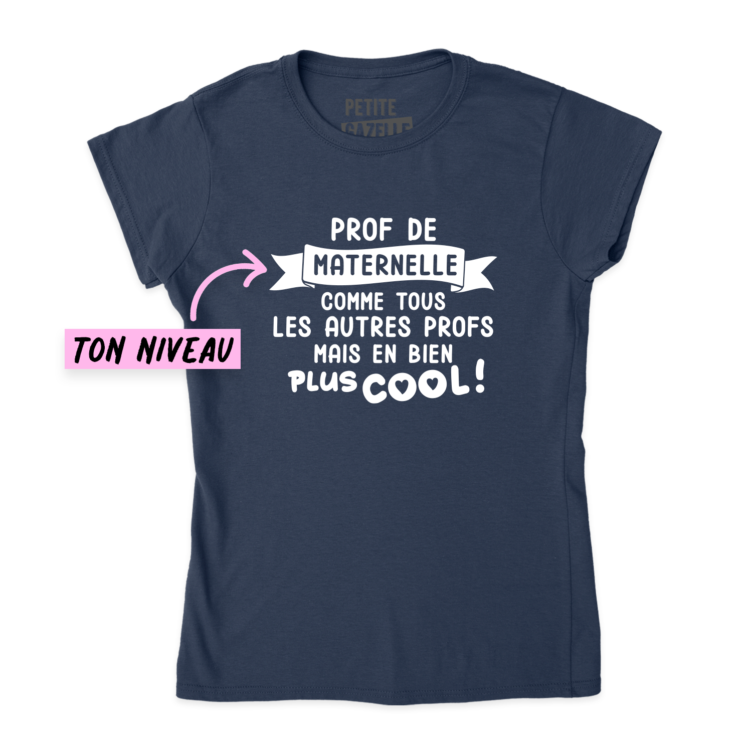 TSHIRT AJUSTÉ | Comme tous les autres profs mais en bien plus cool !