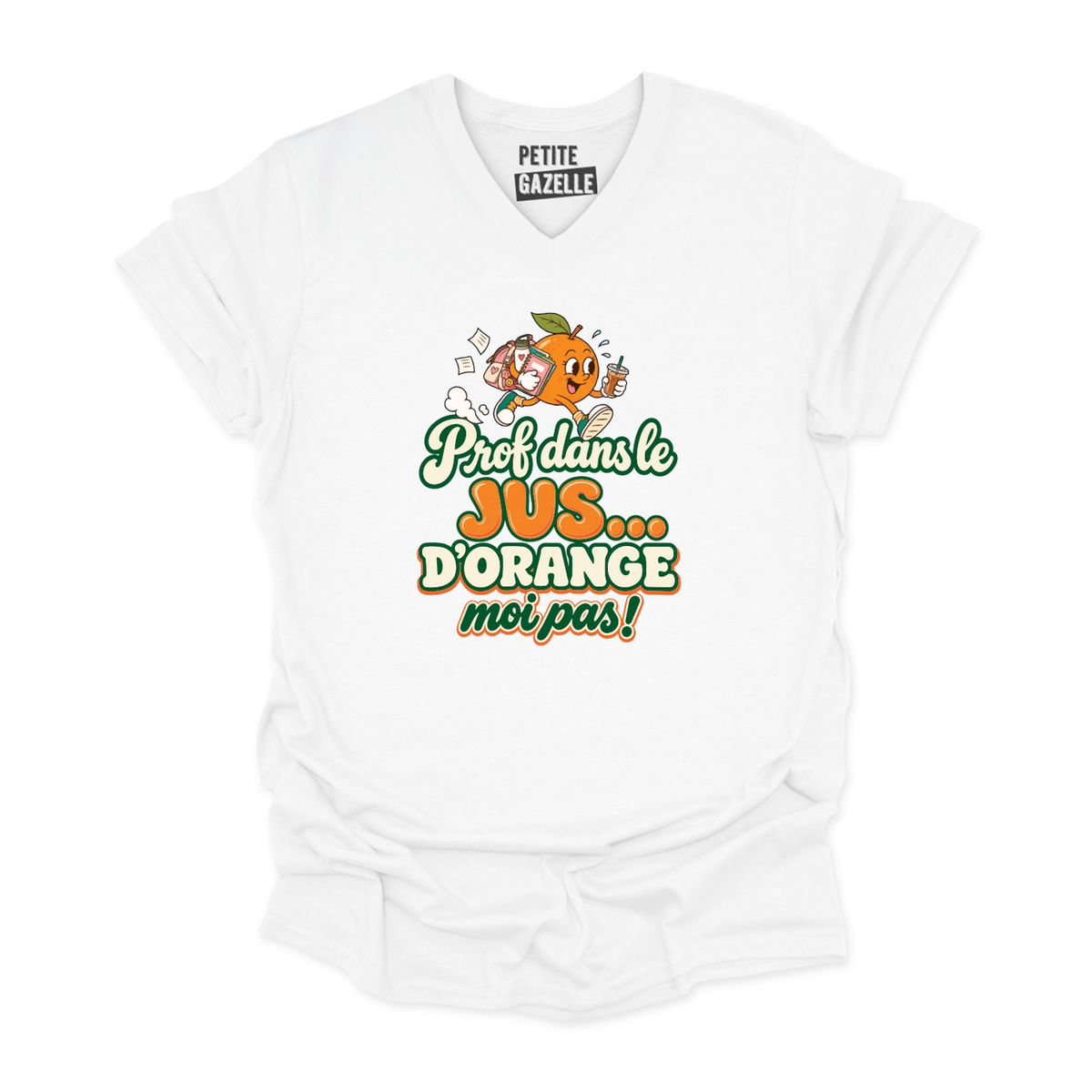 TSHIRT COL en V | Prof dans le jus ...