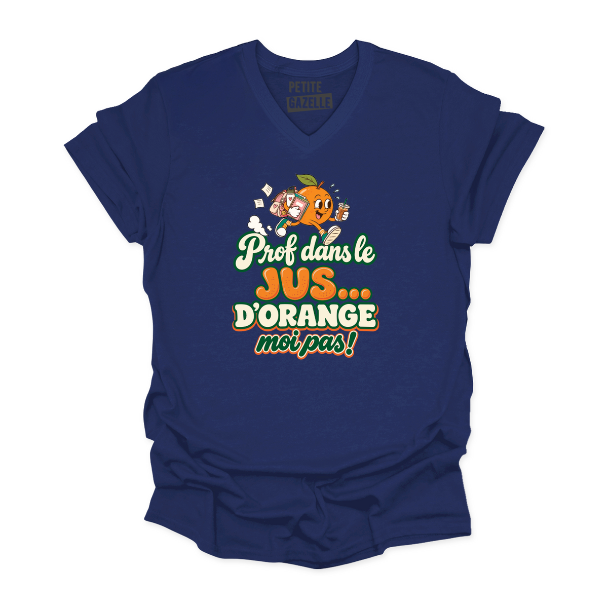 TSHIRT COL en V | Prof dans le jus ...