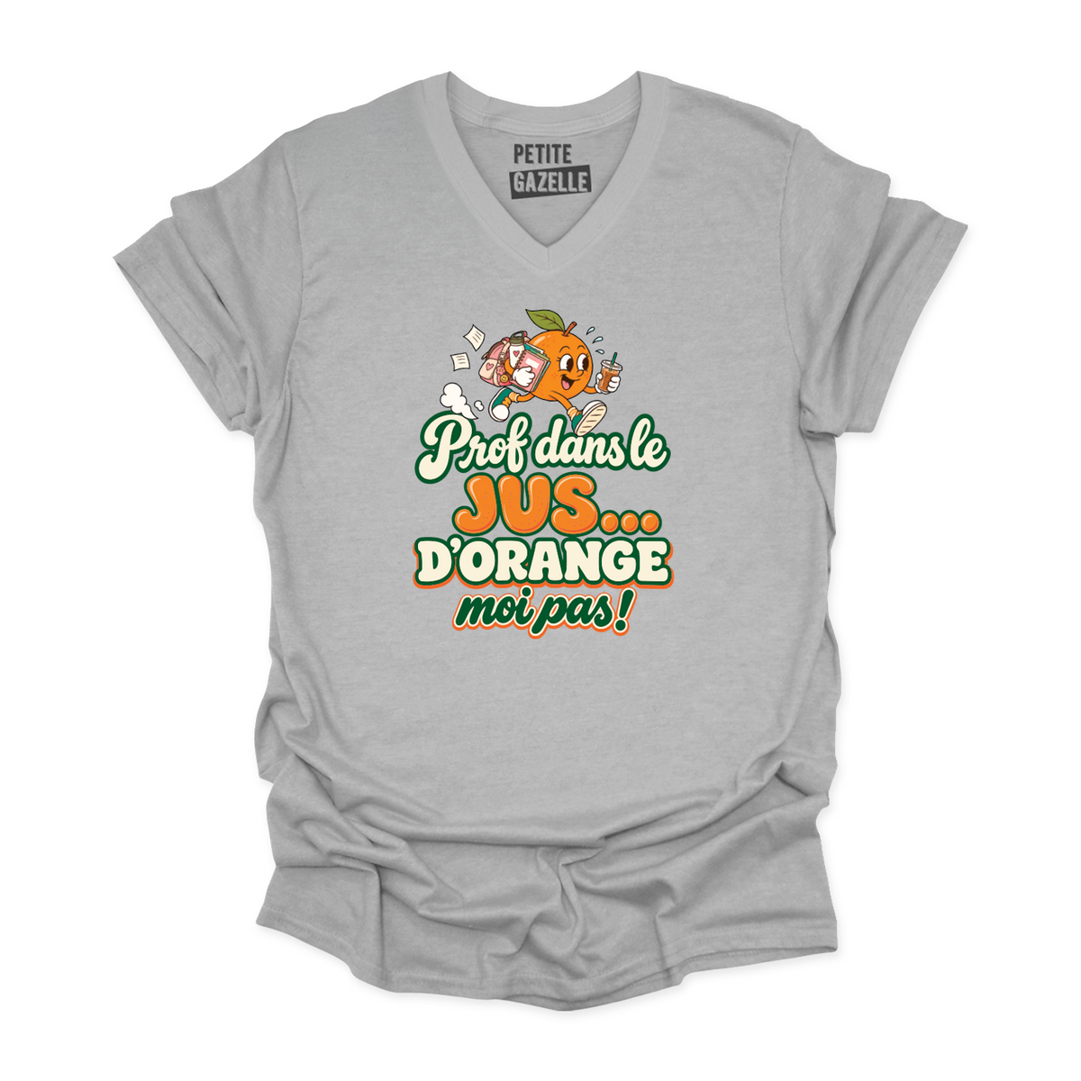 TSHIRT COL en V | Prof dans le jus ...
