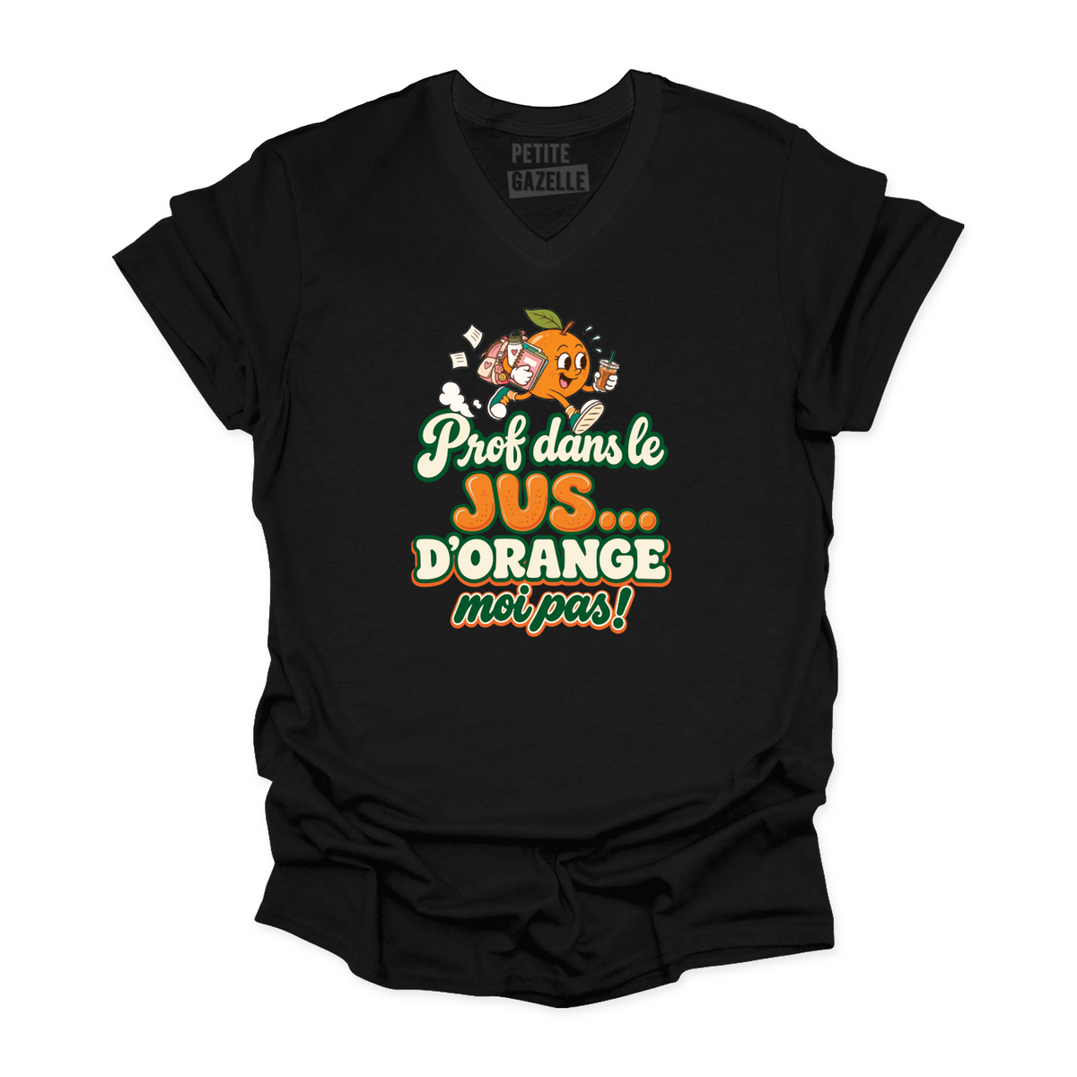 TSHIRT COL en V | Prof dans le jus ...